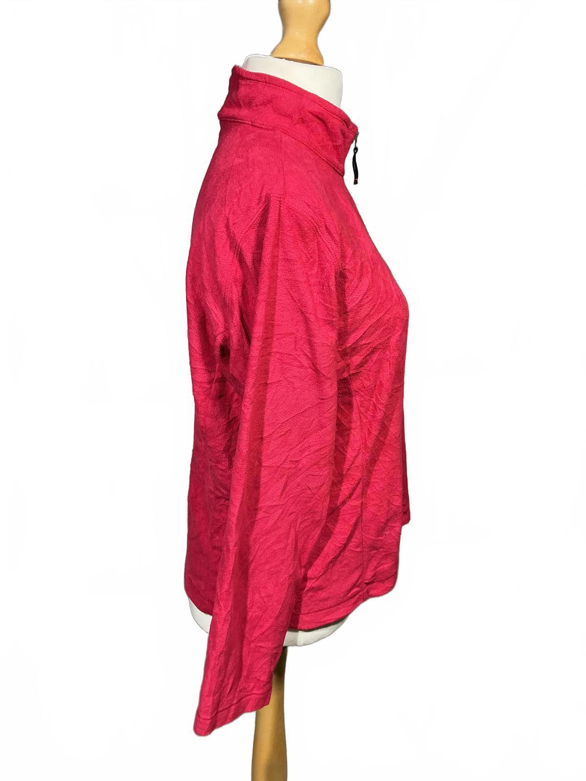 Mississippi Valley Realtors Red Women's Fleece Jacket Half Zip