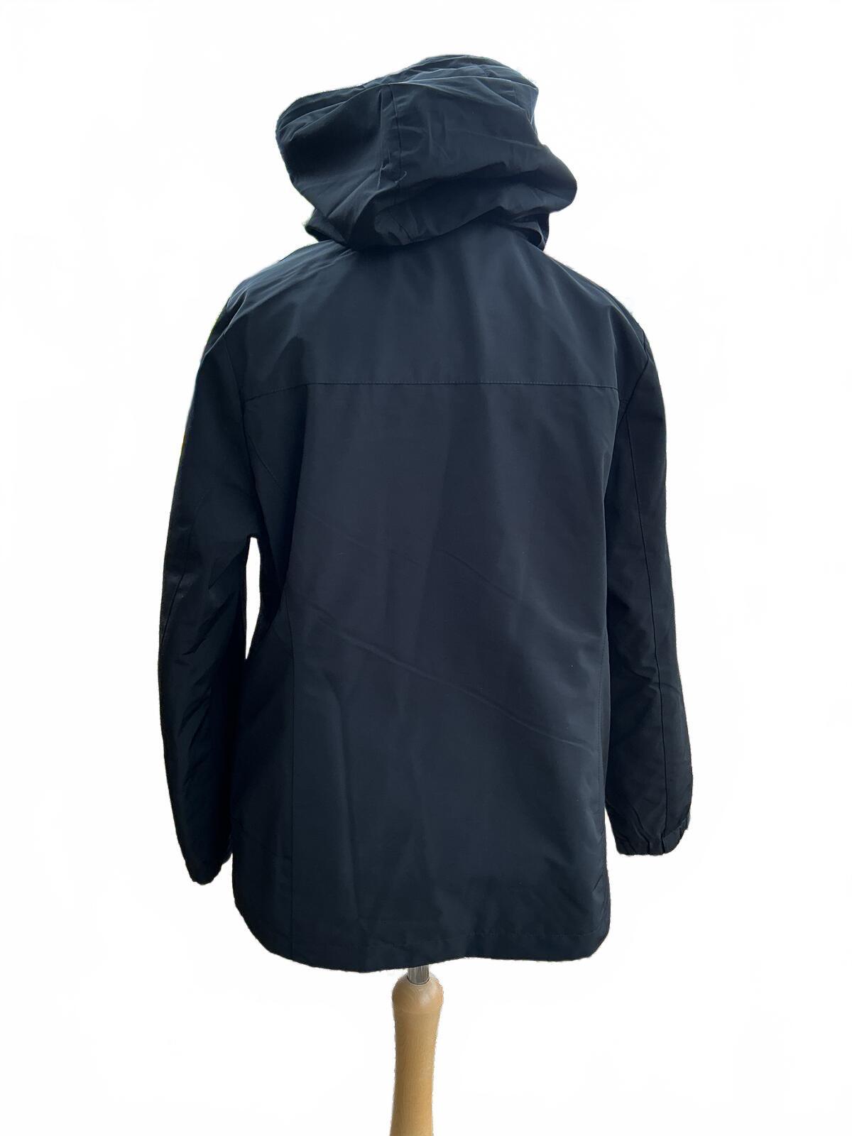 Calvin Klein Ladies Large Black 3in 1  Waterproof Hooded Jacket Outdoor Coat