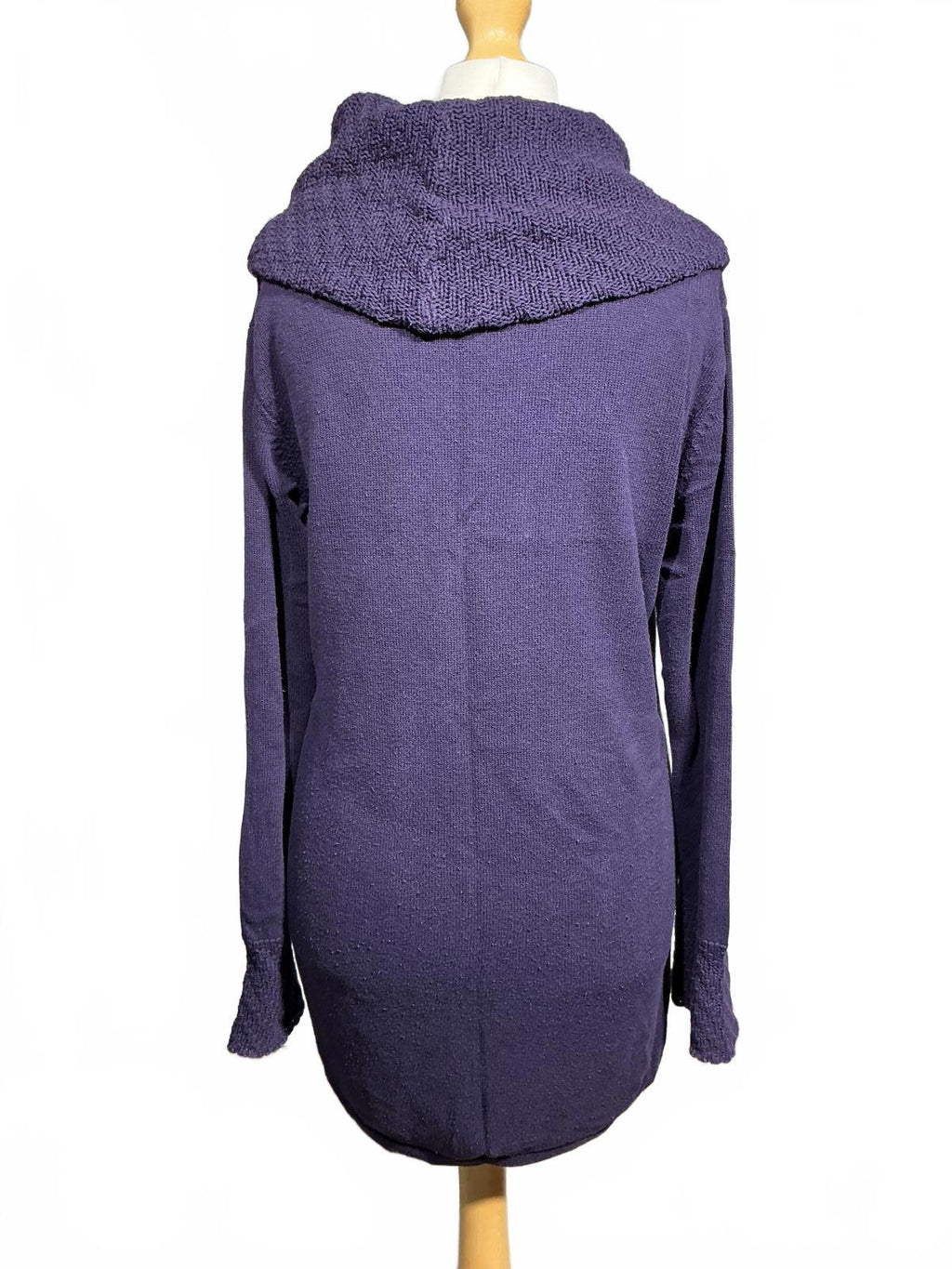Purple Calvin Klein Women's Cowl Neck Sweater