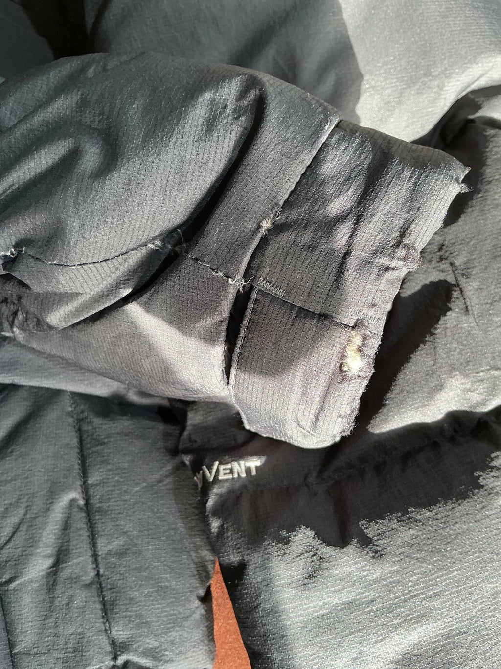 The North Face Men's Black Puffer Jacket with Hood