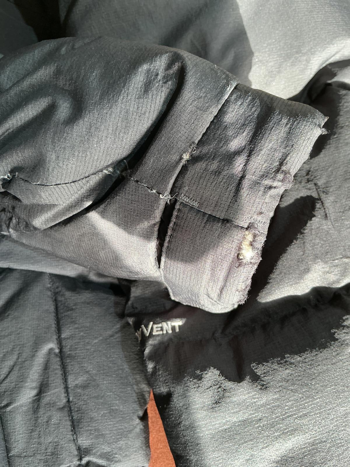The North Face Men's Black Puffer Jacket with Hood
