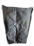 Wrangler Carpenter Shorts 38 Grey Durable Cotton Workwear Style