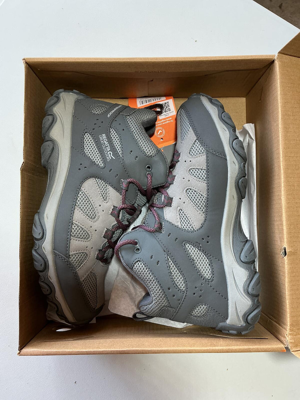 Regatta Ladies Edgepoint IV Waterproof Breathable Hiking Boots Size UK 6
