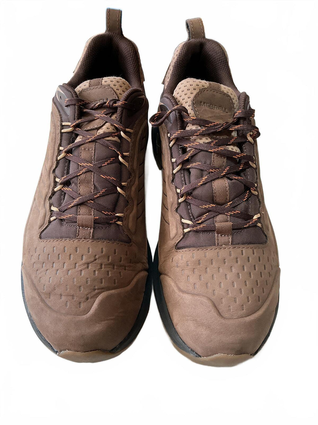 Merrell Moab Speed 2 Men's Waterproof Brown Leather Walking Shoes Size 11.5