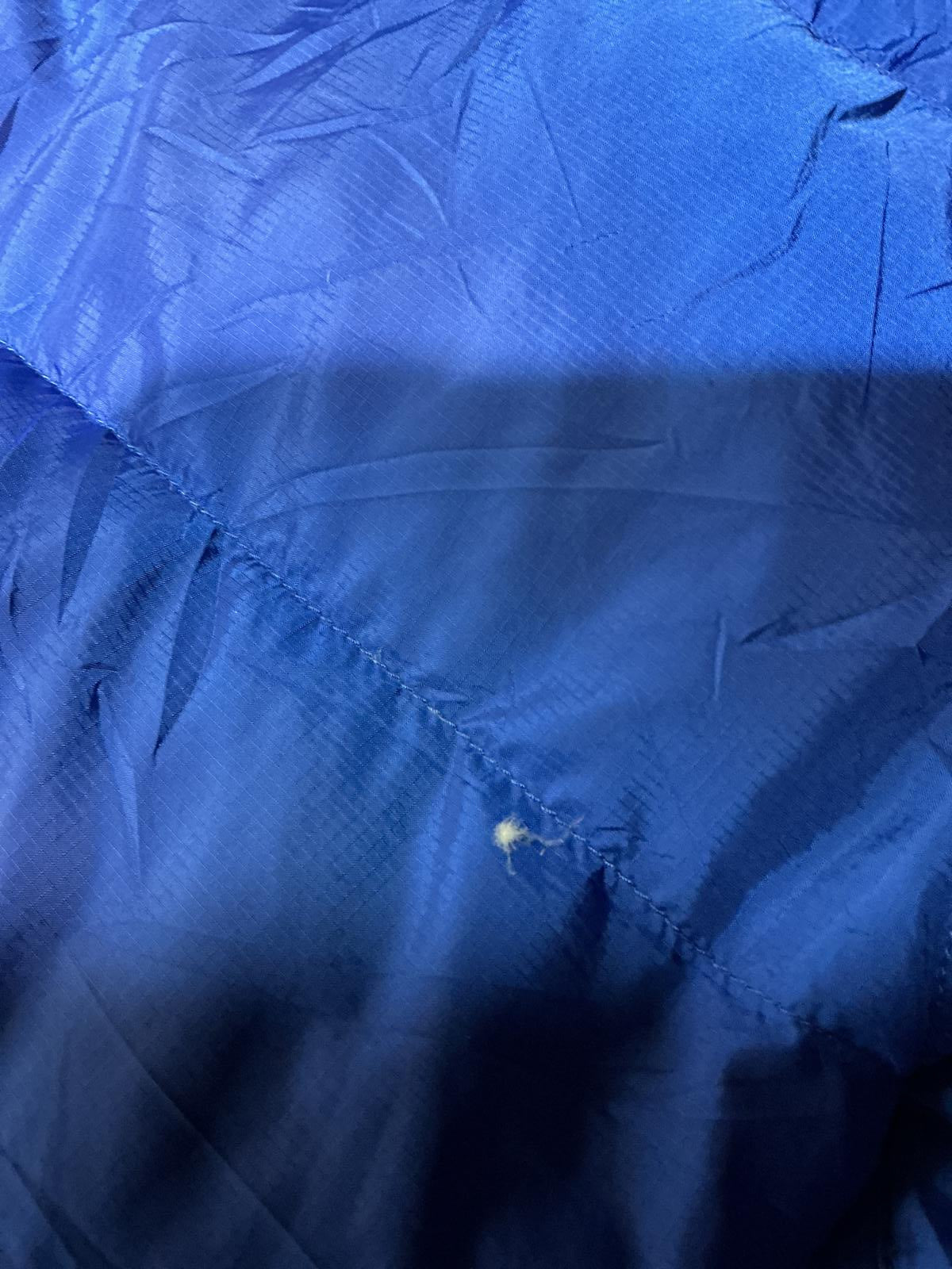 Polo Ralph Lauren Men's Puffer Jacket Full Zip High Collar Blue Good