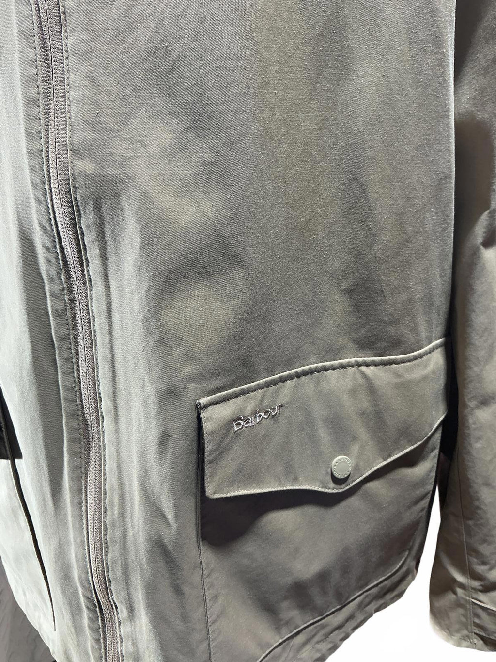 Men's Barbour Hooded Lightweight Jacket in Beige