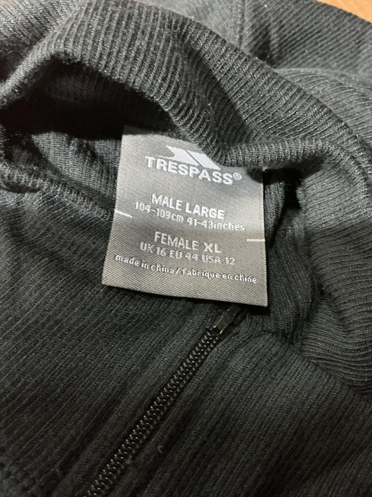 Regatta Black Thermal Long Sleeve Half Zip Top Regular Large