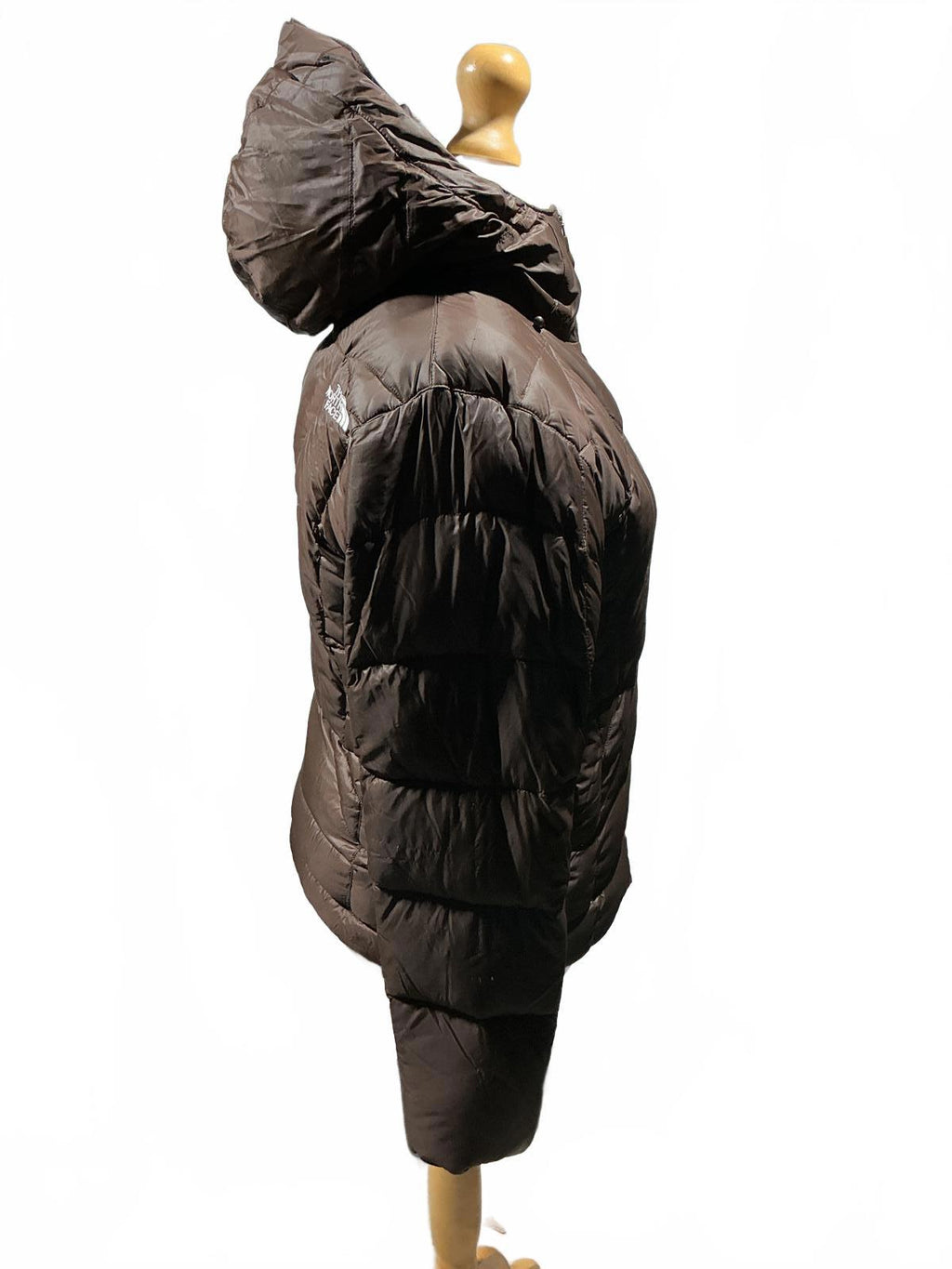 The North Face Women's Down Puffer Jacket Medium Brown Very Good