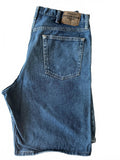 Wrangler Classic Blue Denim Jeans Size Waist 34 in. Comfortable Fit
