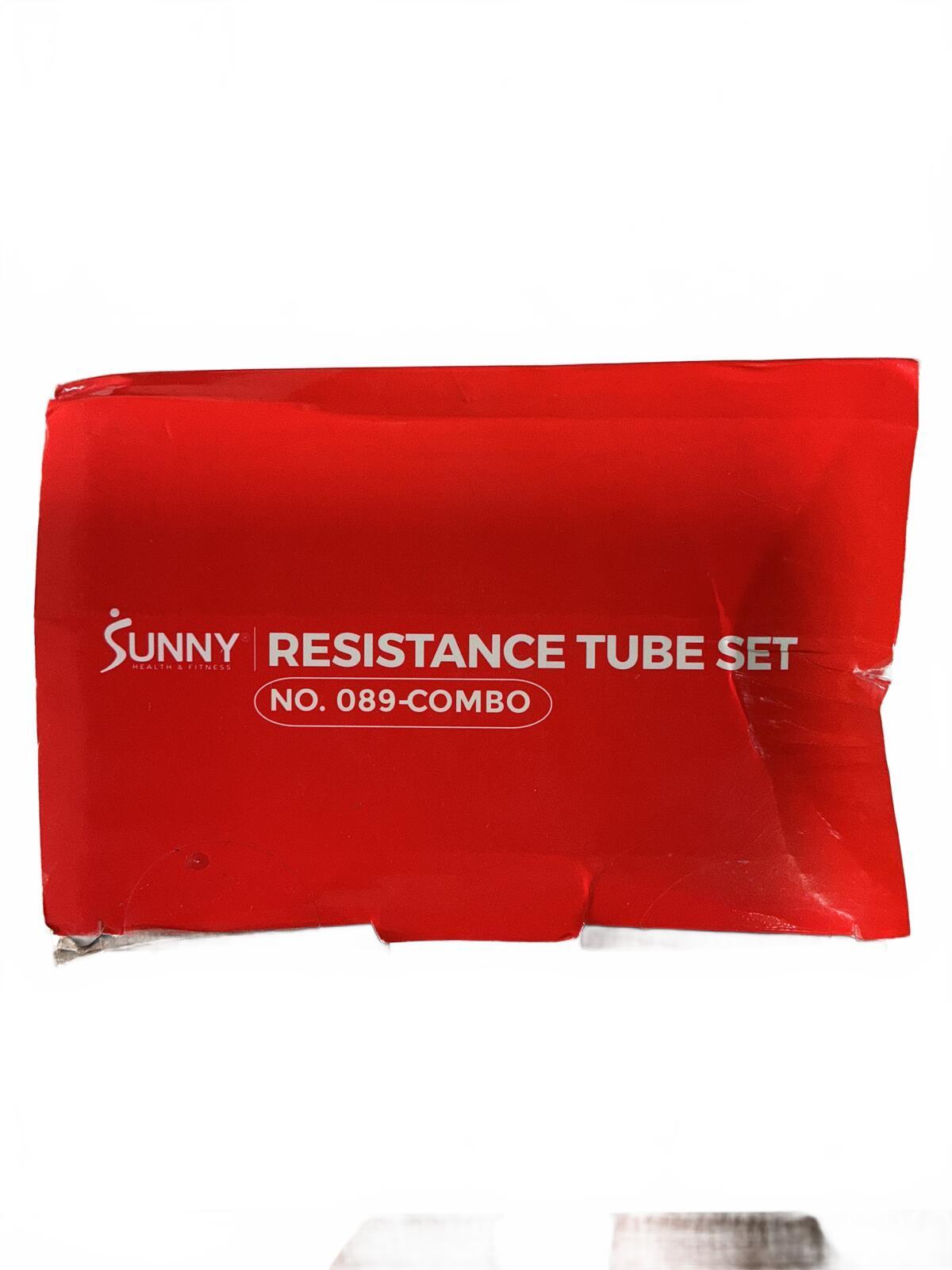 Sunny Resistance Tube Set No. 089-Combo Fitness Exercise Bands