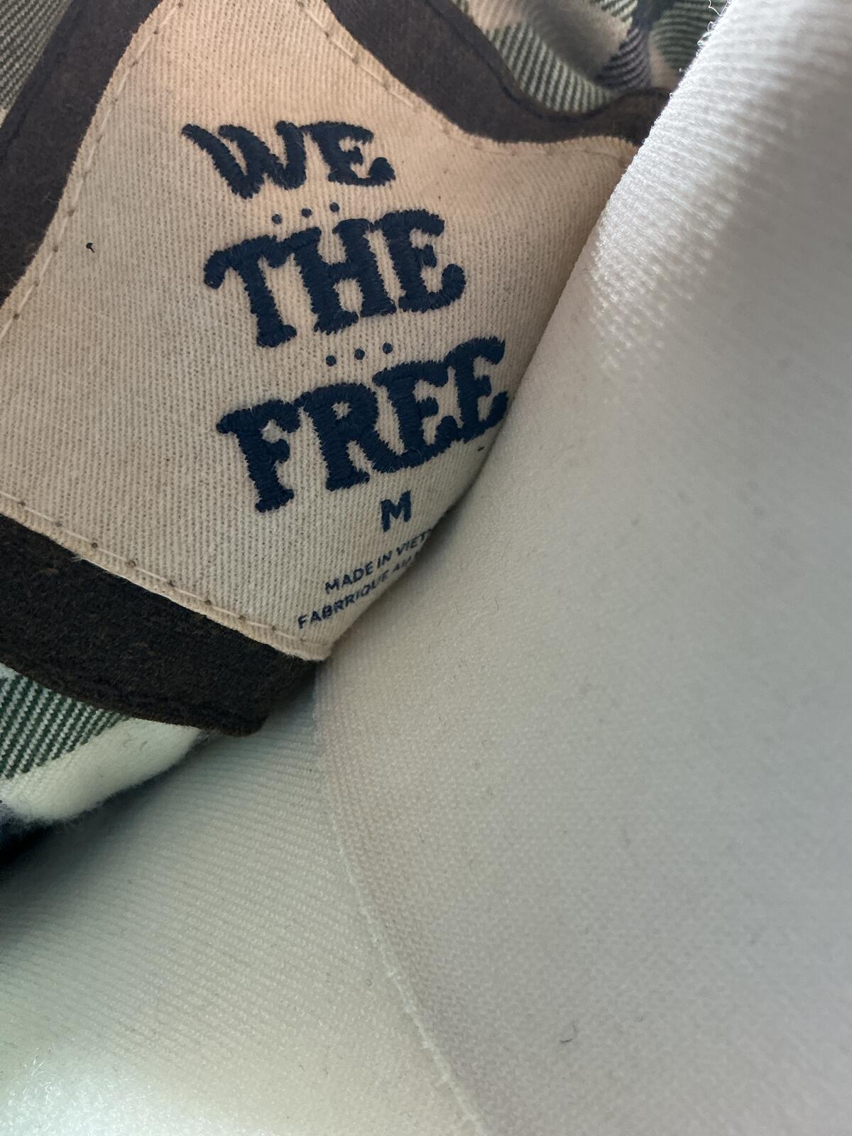 We the free Classic Waxed Cotton Long Coat Jacket Size Regular M Stylish