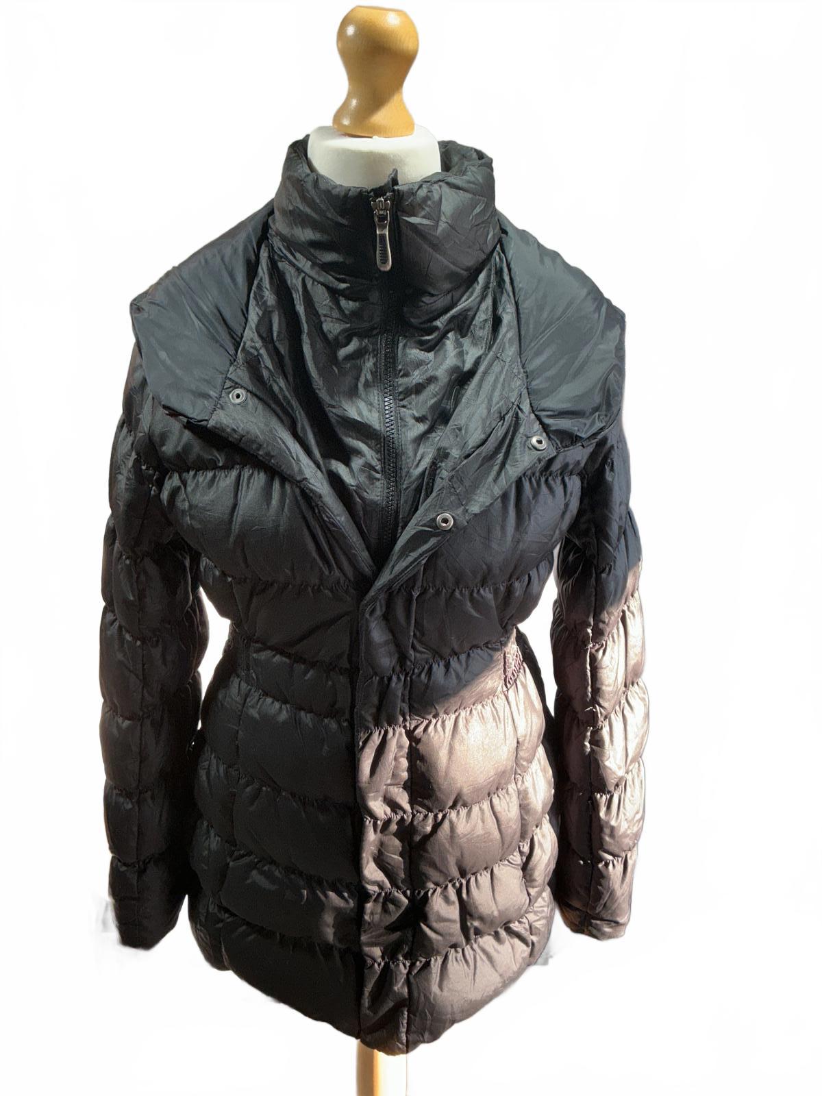 The North Face Women's Down Jacket Ski Skirt Layered Front Small Black