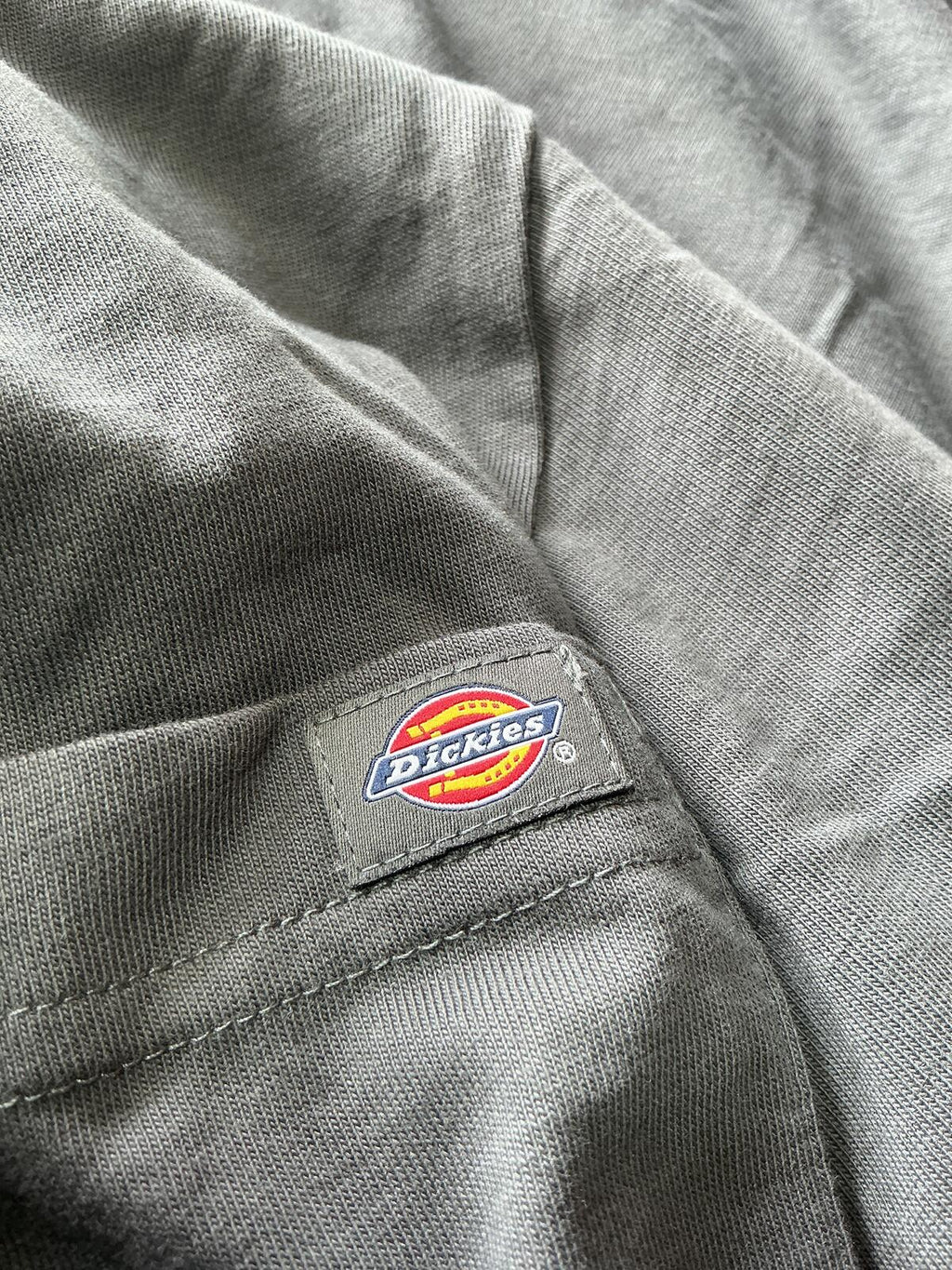 Dickies Regular M Tall Grey Pocket T-Shirt Casual Workwear Comfortable Fit