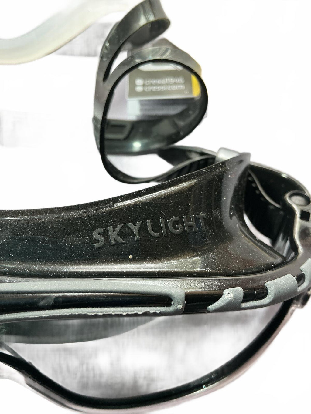 Cressi Skylight Diving Mask Goggles Black Size Standard with Case