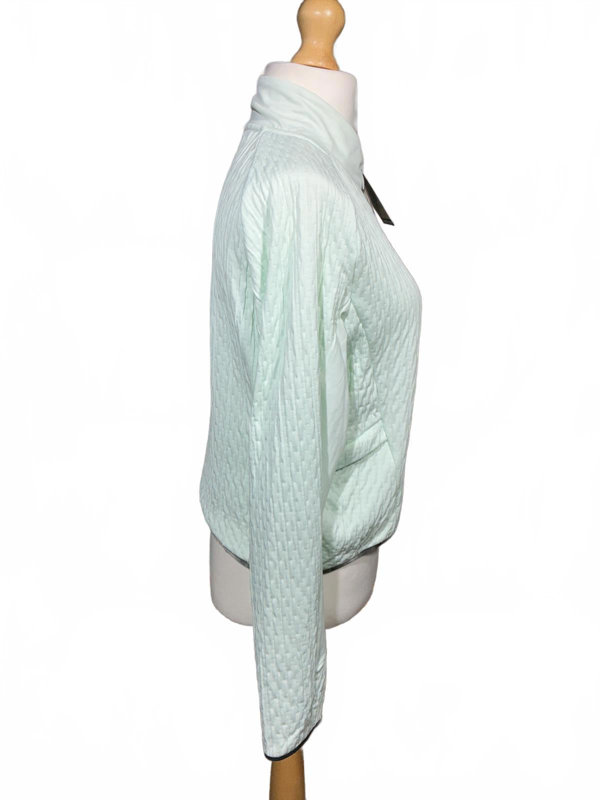 Nike Women's Run Long Sleeve Thermafit Top Light Green Size M