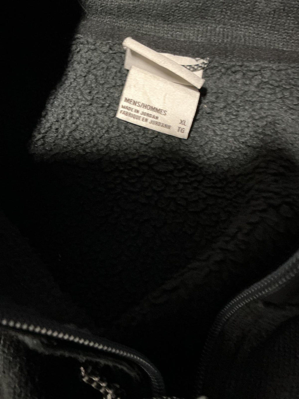 The North Face Men's Grey Fleece Jacket Half Zip