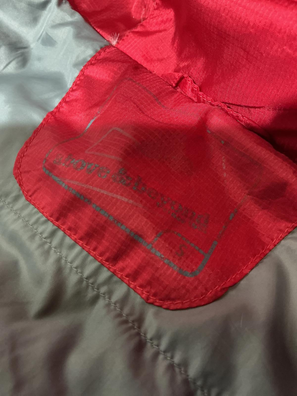 Mountain Equipment Red Insulated Hiking Jacket with Hood