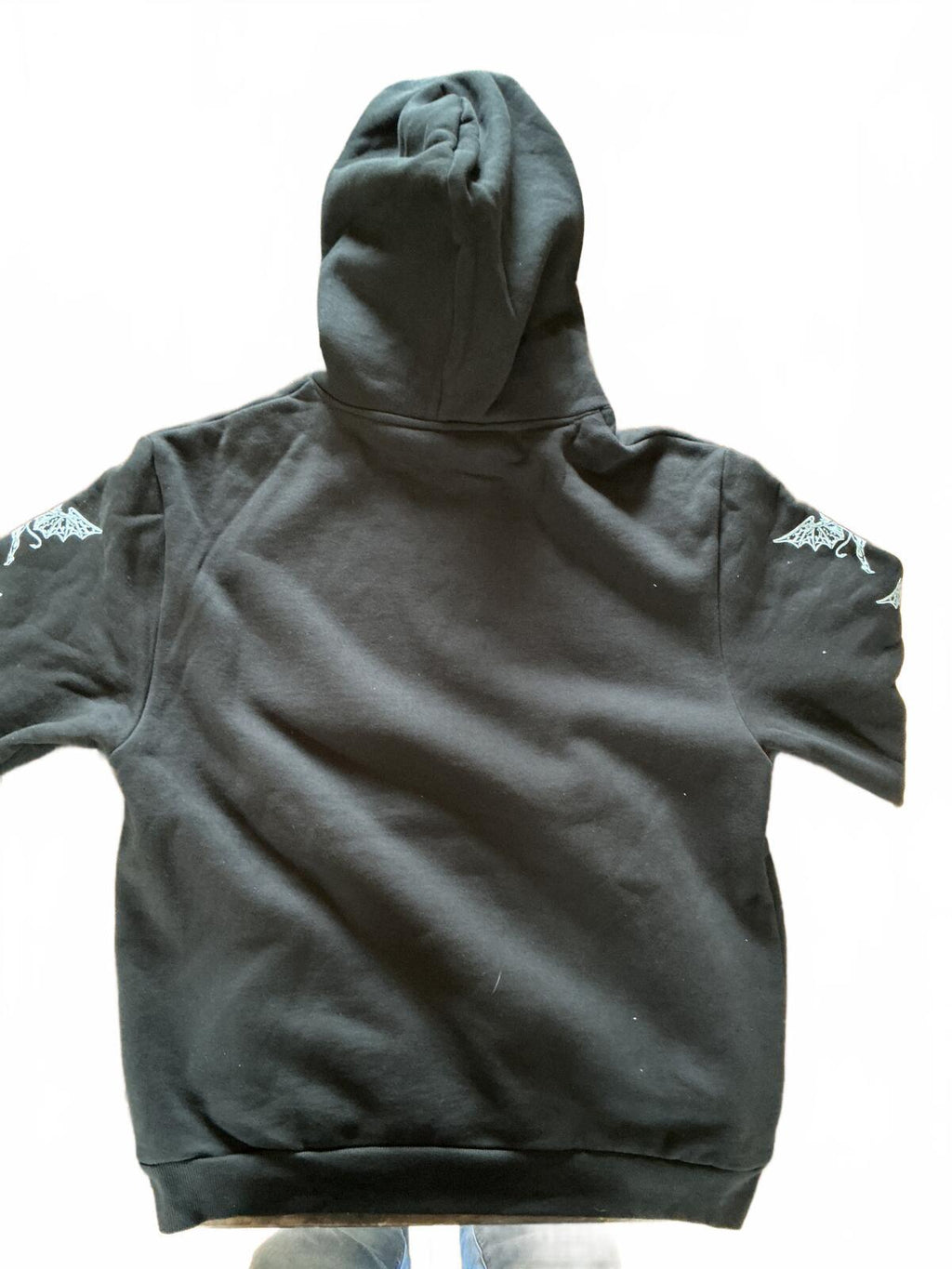 Black Sabbath Black Orange Graphic Hoodie Size M Band Merch