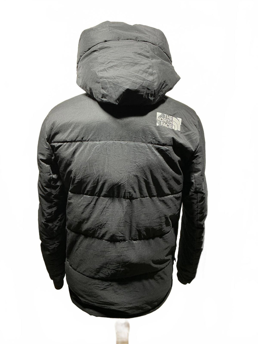 The North Face Men's Black Puffer Jacket with Hood