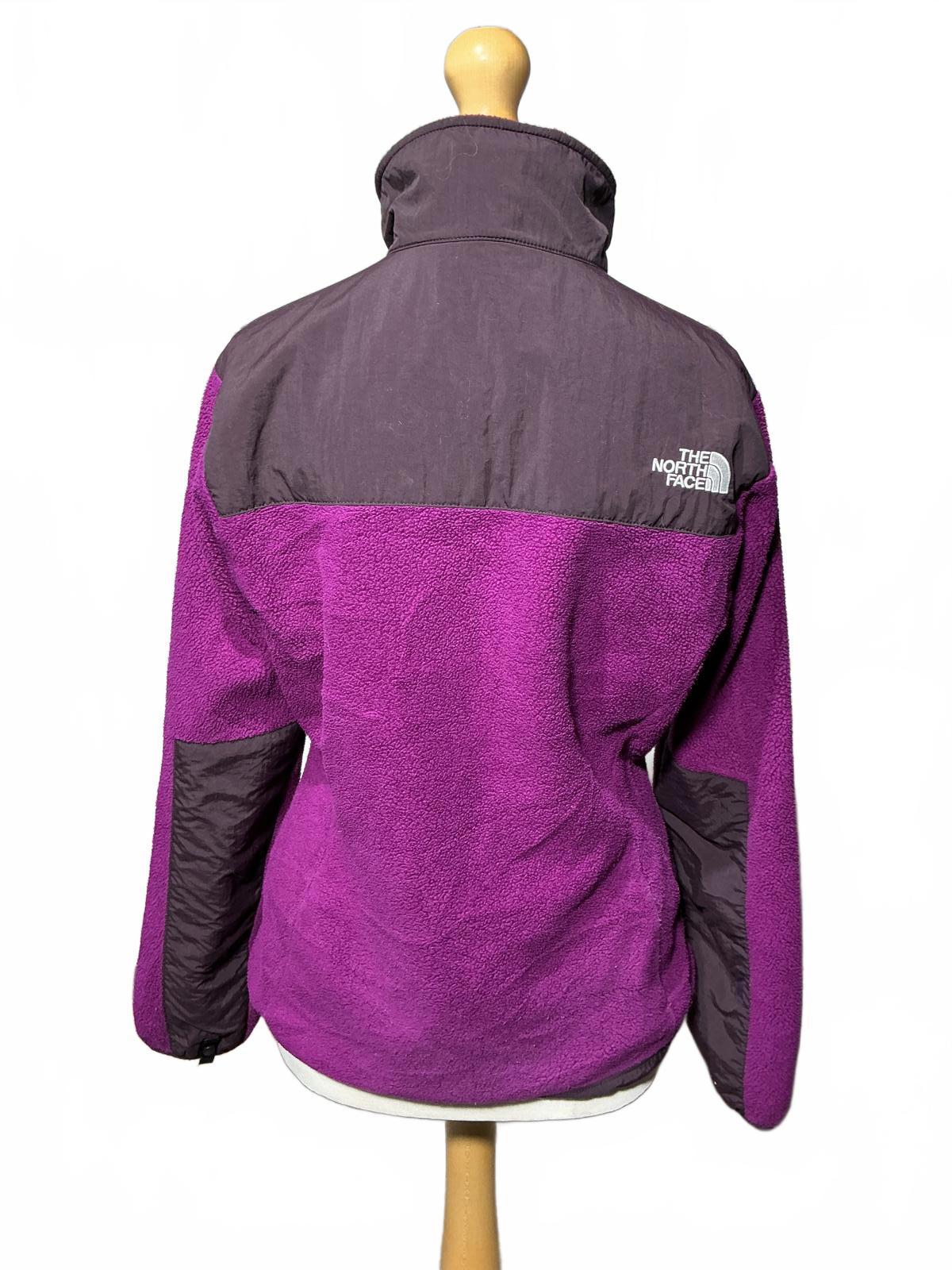 The North Face Women's Purple Fleece Jacket with Dark Panel
