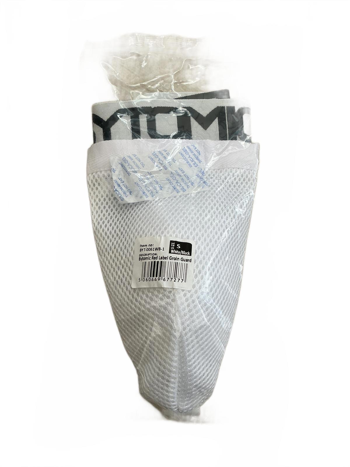 Bytomic White Mesh Groin Guard Jockstrap Size S