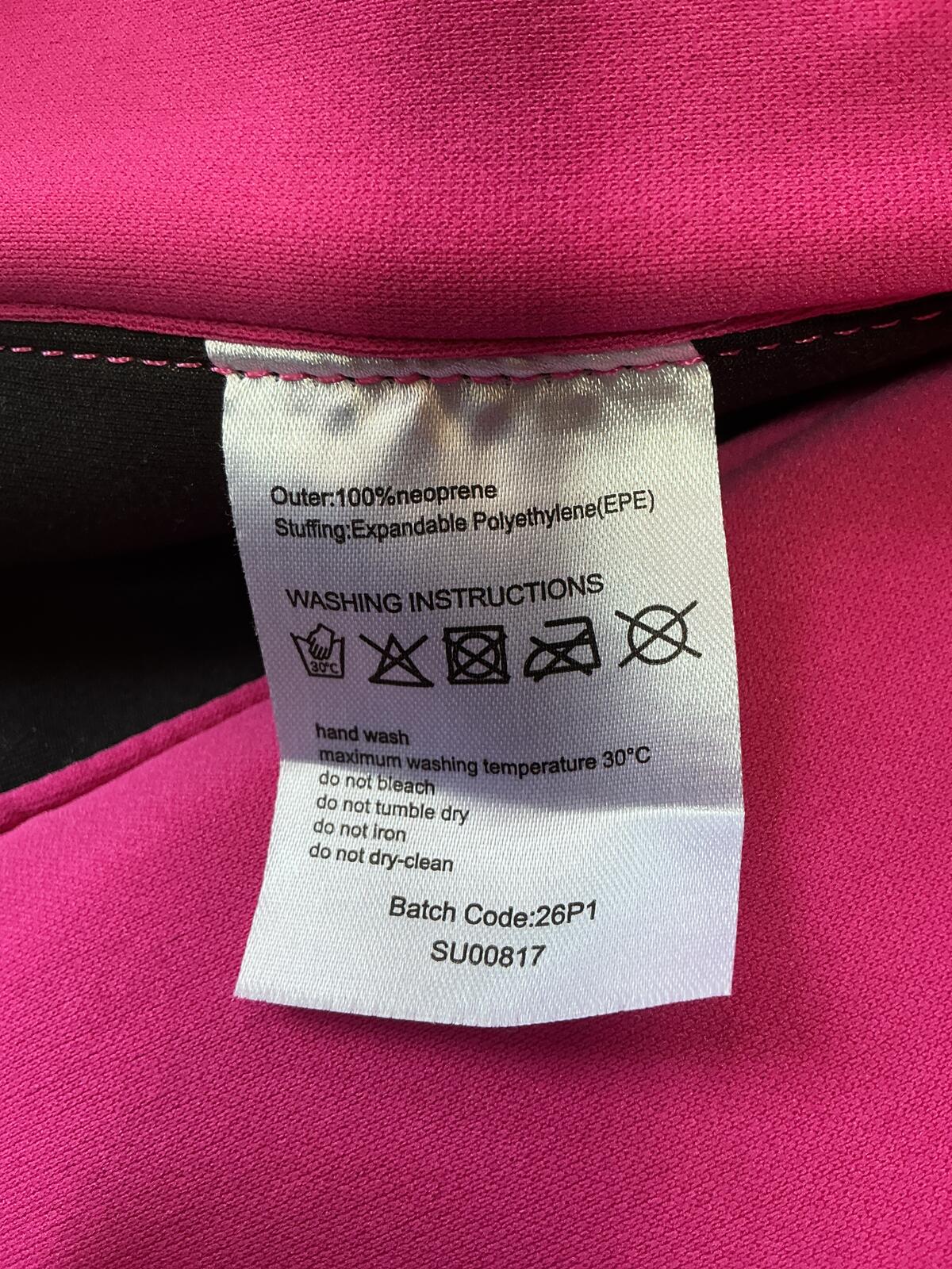 Zeraty Pink Child Swim Safety Vest with Butterfly Design Size 22-50lbs