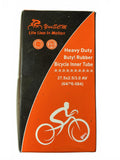 YunSEM Heavy Duty Butyl Rubber Bicycle Inner Tube 27.5x2.5/3.0 AV (64/76-584)