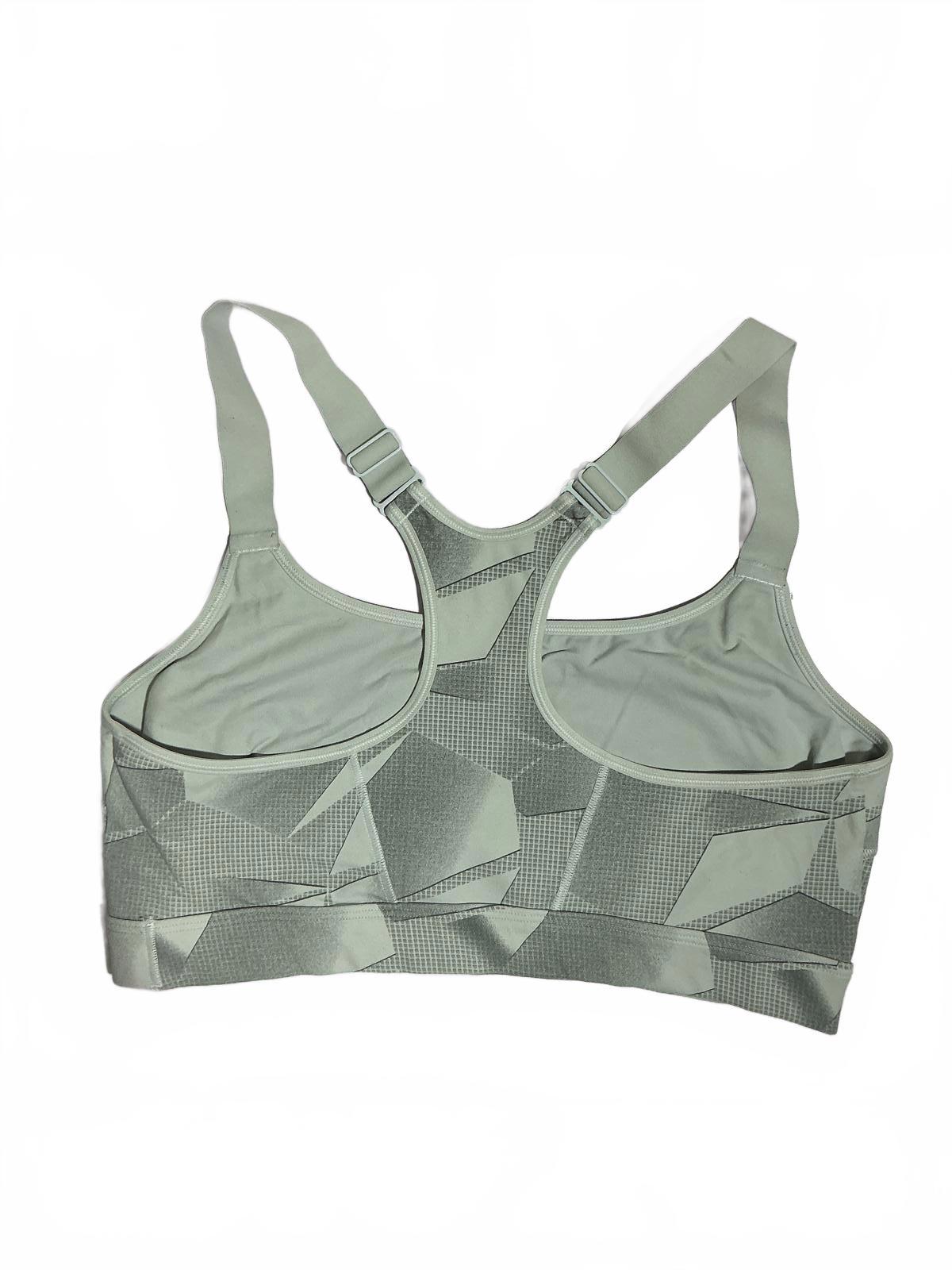 Under Armour Women's Sports Bra Grey Patterned Medium Support