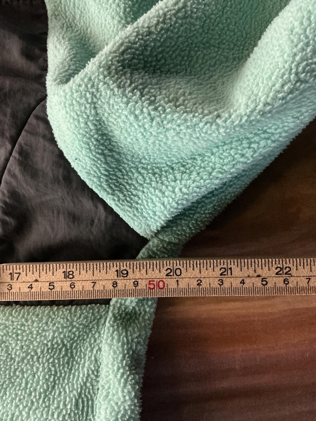 The North Face Women's Fleece Jacket in Mint and Grey