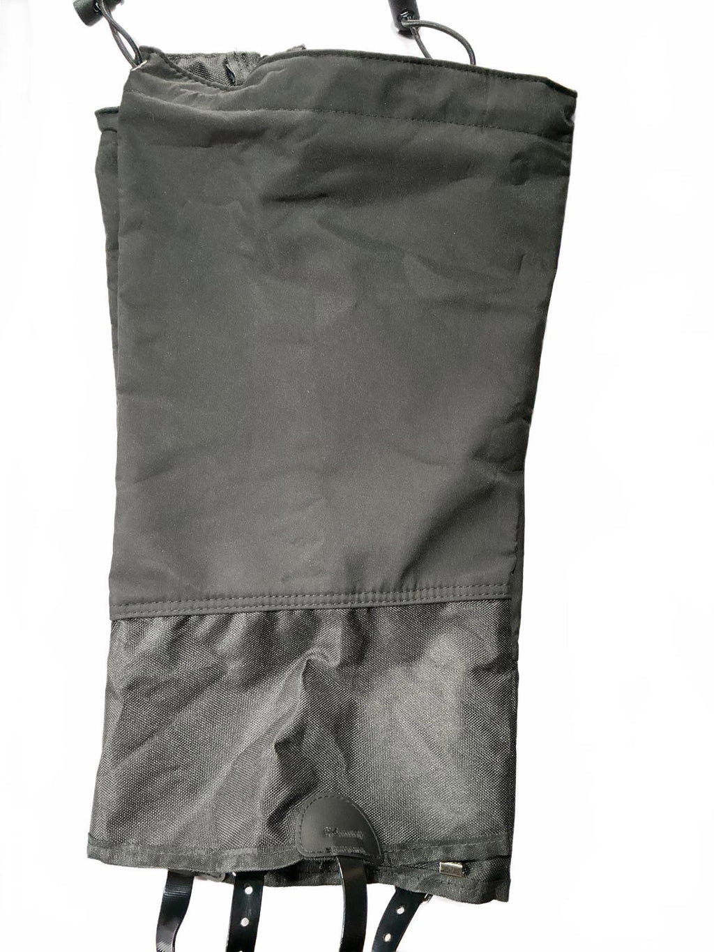 Hikenture Hiking Leg Gaiters with Zipper Black Adjustable