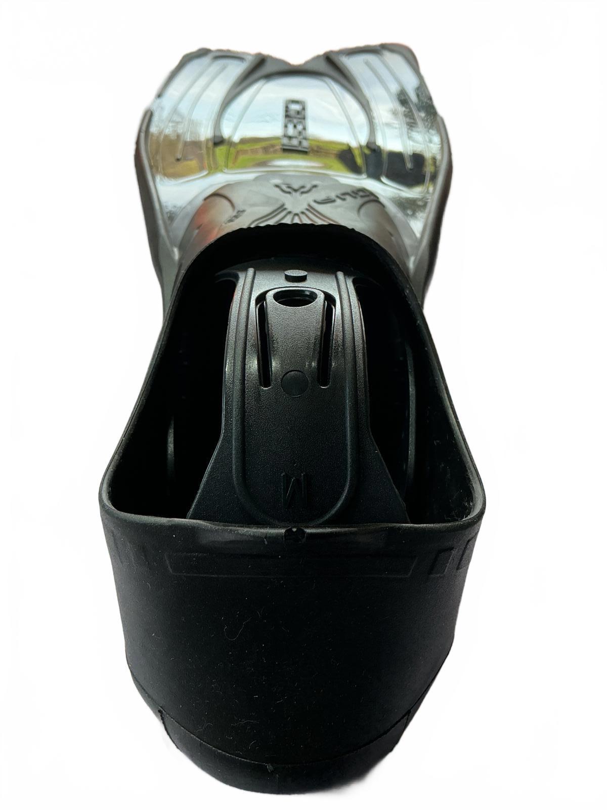 Cressi Agua Diving Fins Black Size 8.5-9.5 Comfortable and Durable Swim Fins