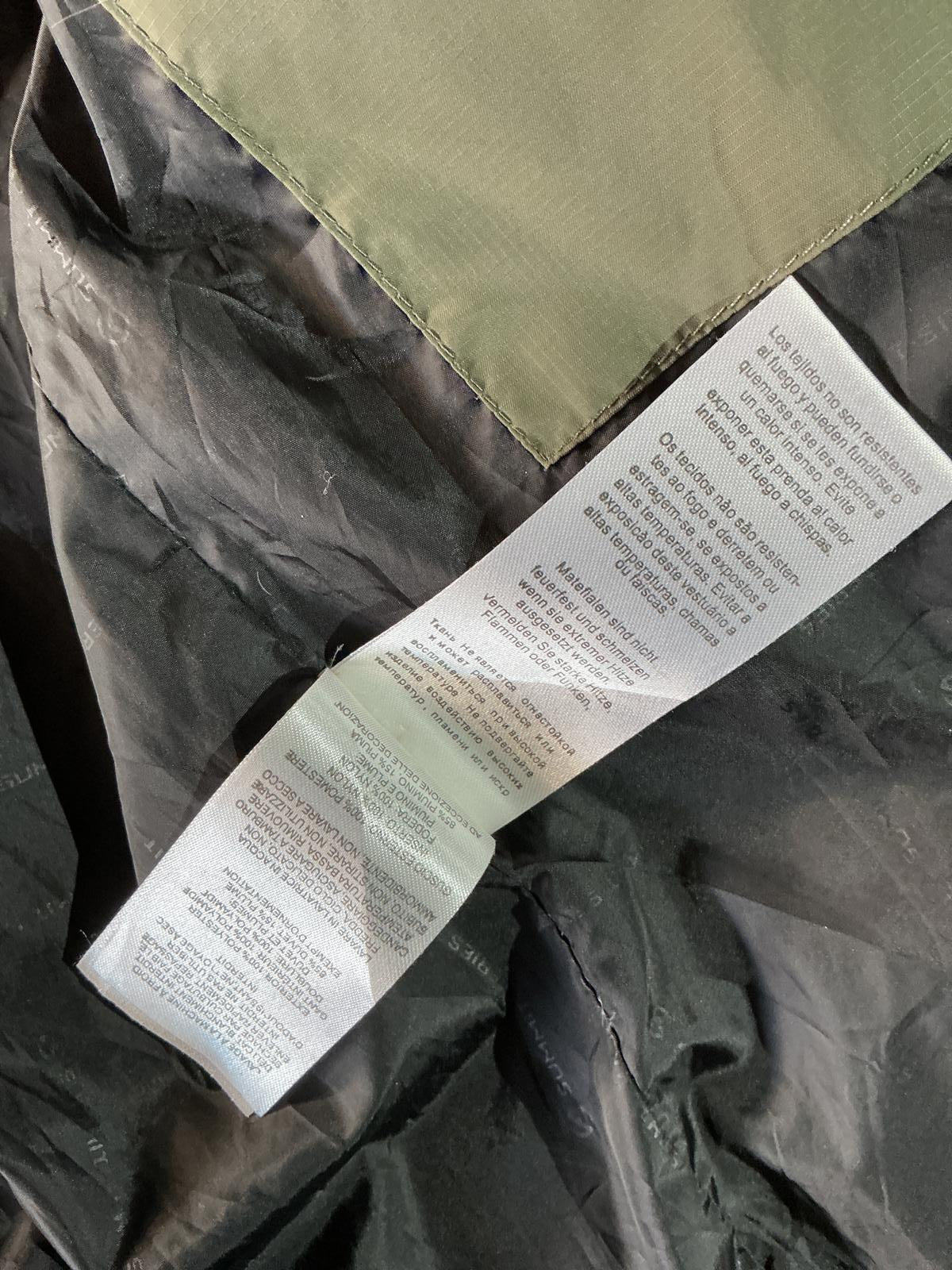 The North Face Men's Insulated Hooded Jacket Green and Black Summit Series