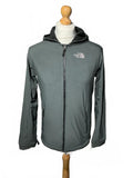 The North Face Men's Windbreaker Lightweight Grey Small Fleece Lined
