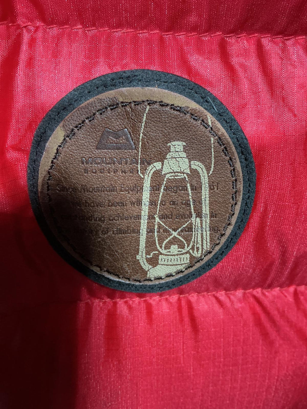 Mountain Equipment Women's Red Puffer Jacket