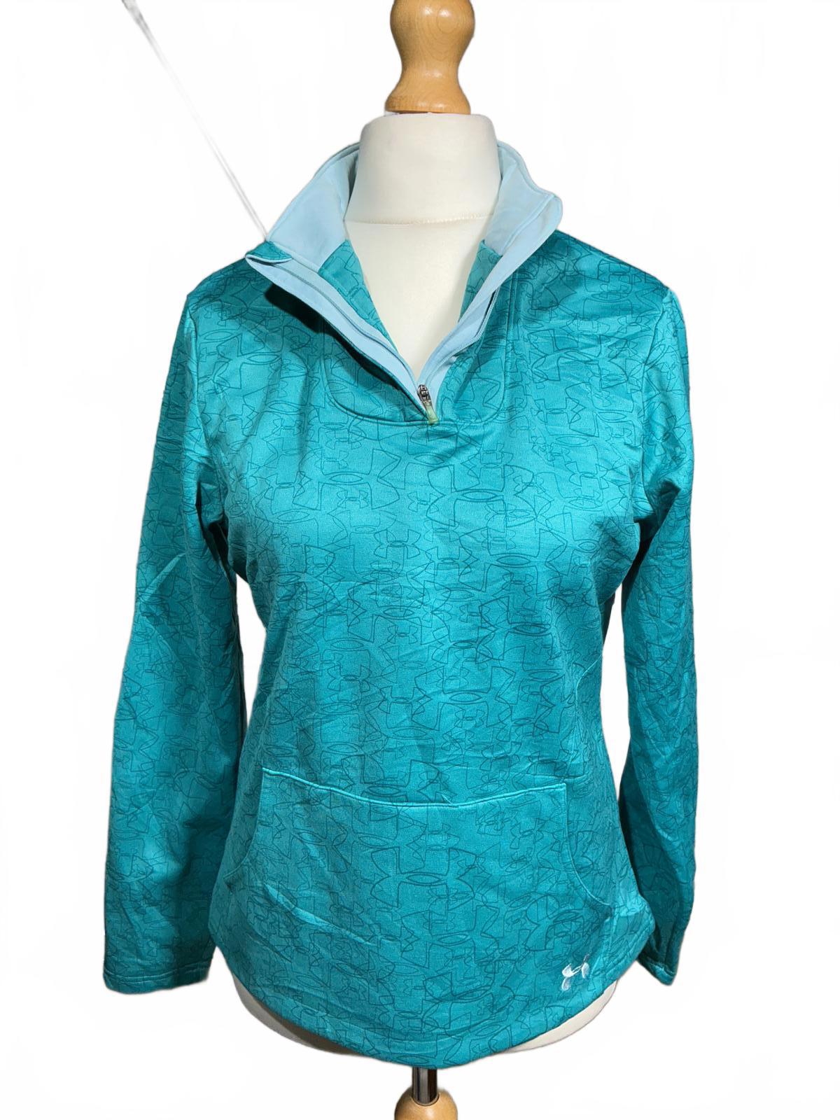 Under Armour Women's Long Sleeve Activewear Top Turquoise Size S
