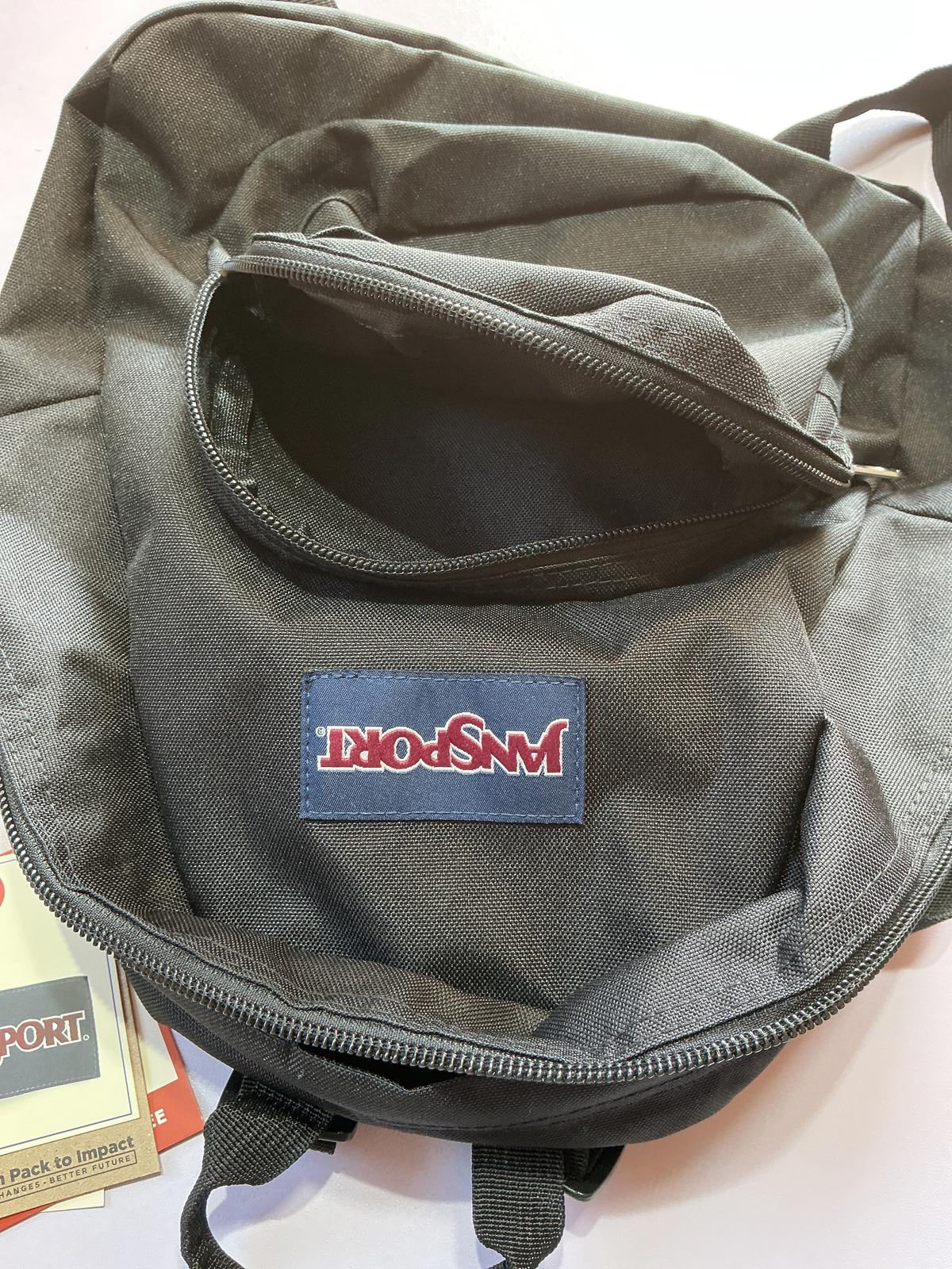 *New* JanSport Half Pint Classic Black Backpack with Tags