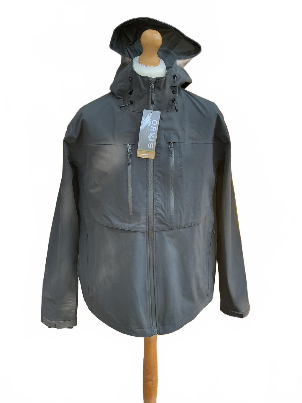 Orvis Clearwater Waterproof Windproof Hooded Jacket — Men's XL