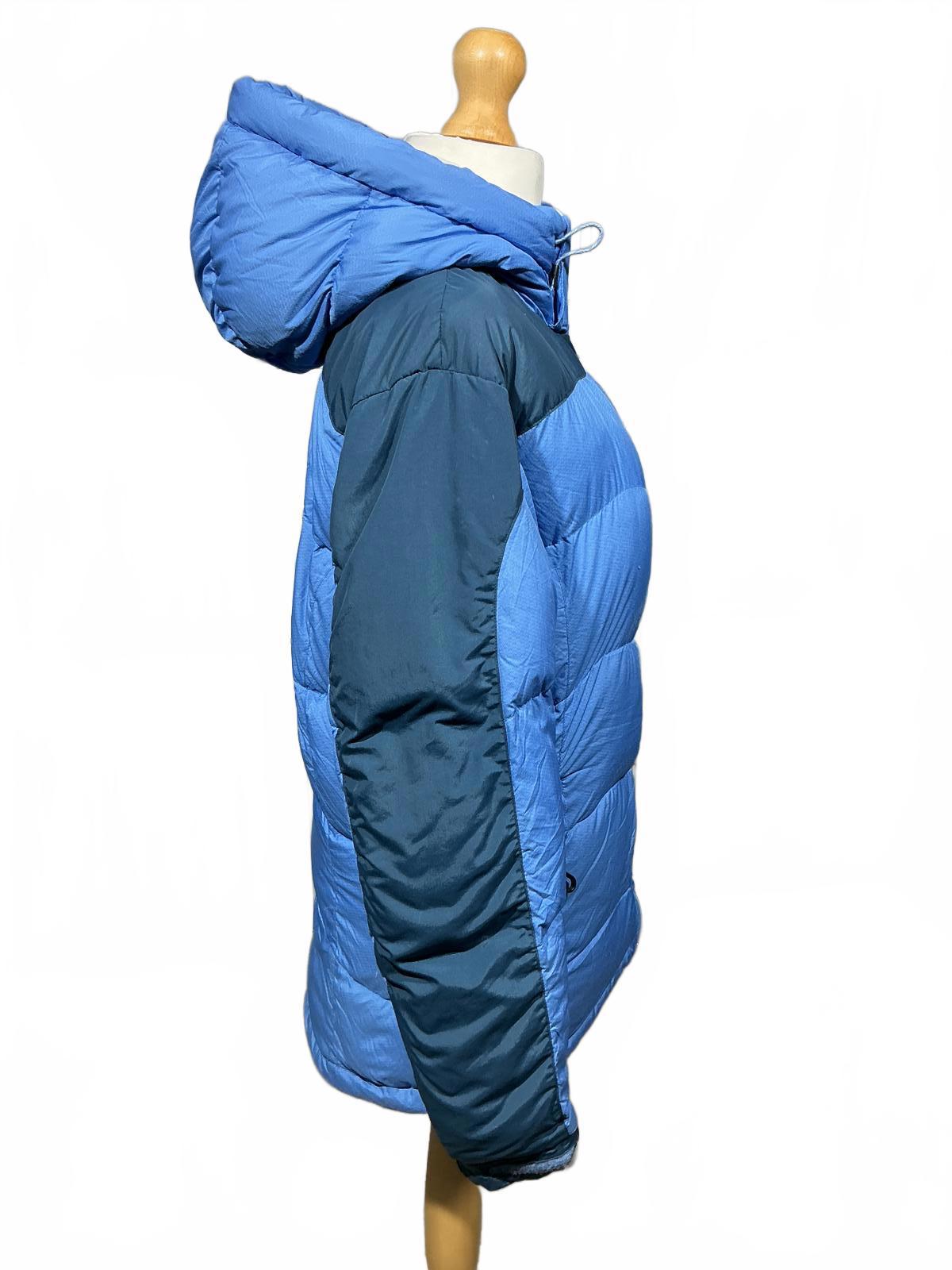 Mountain Hardwear Ladies Blue Puffer Jacket with Hood