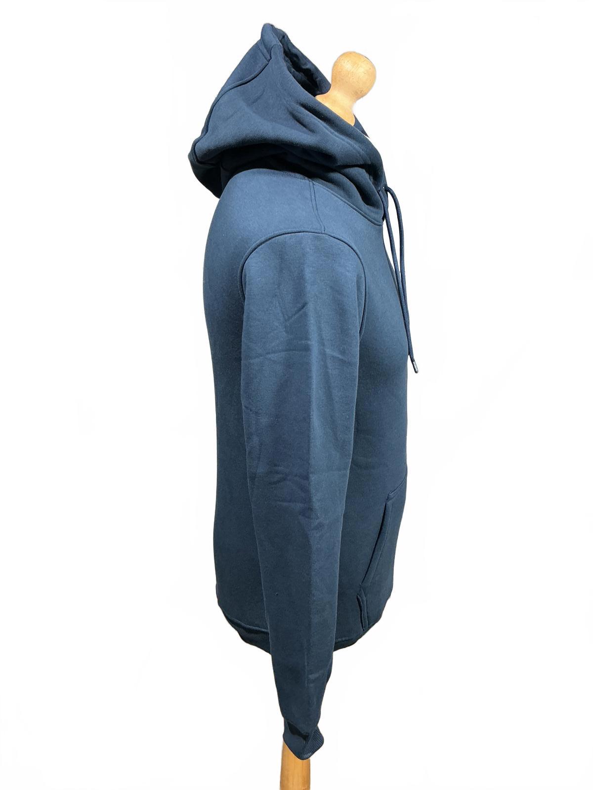 Gym King Fundamental Blue Hoodie Sweatshirt Size Small
