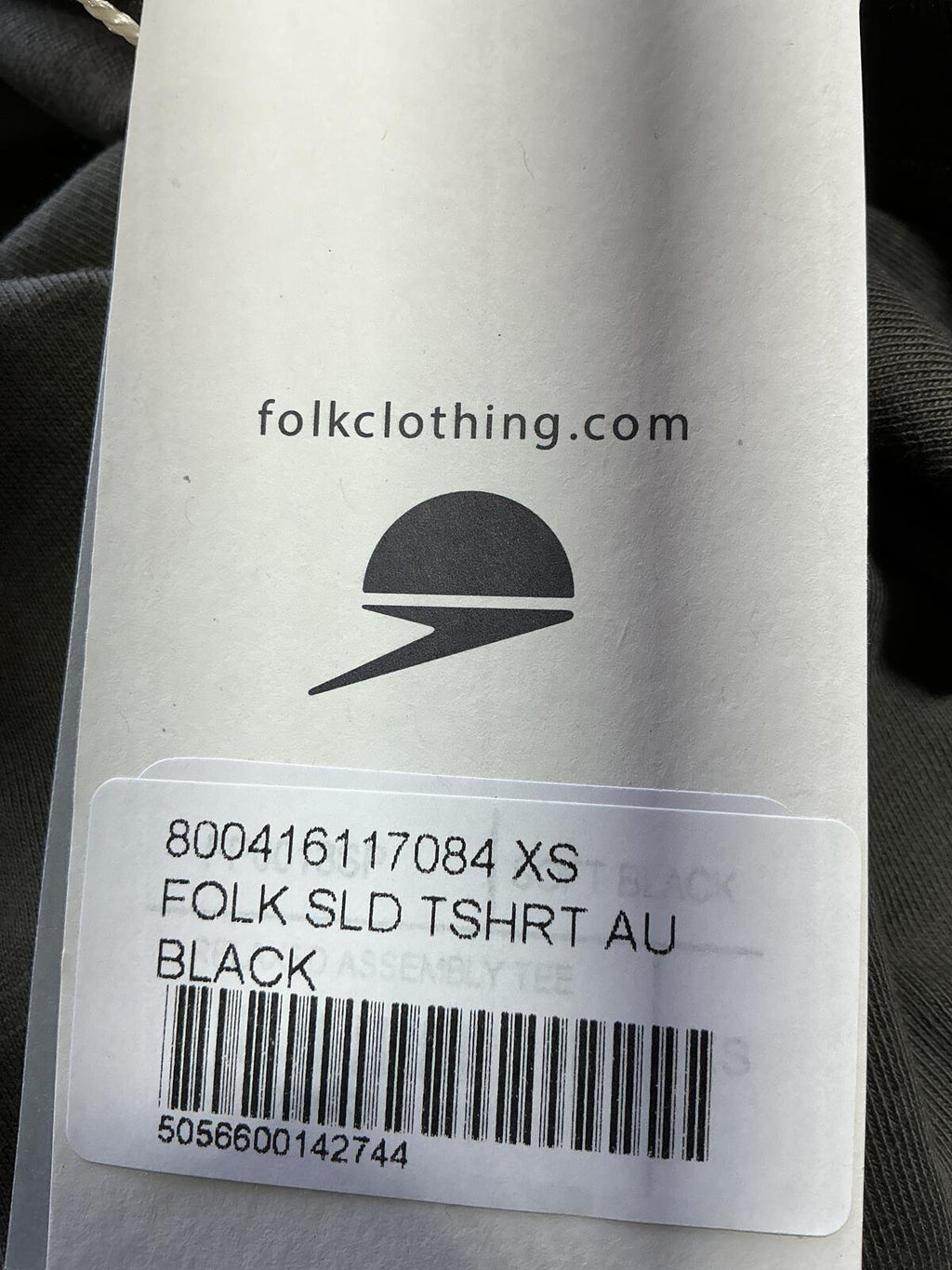 Folk x Speedo Men's XS Grey Casual T-Shirt with Back Graphic Print