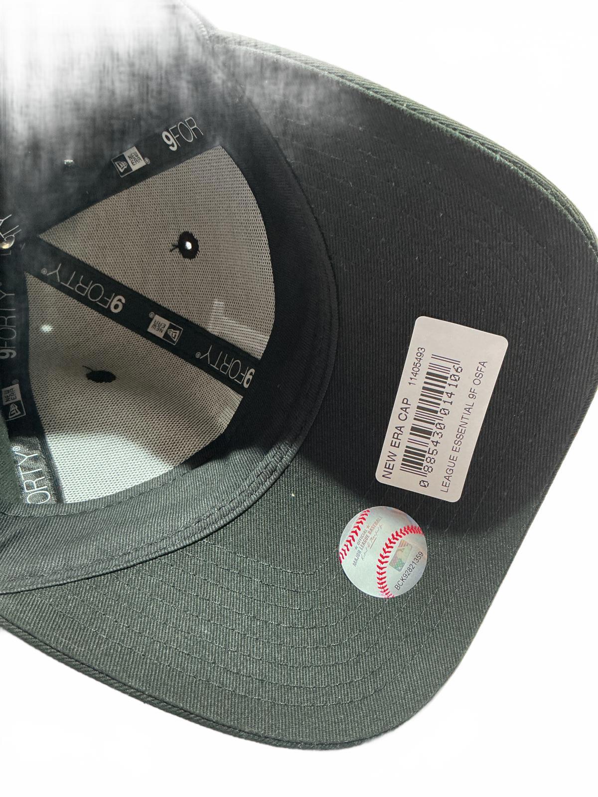 New Era 9FORTY Adjustable LA Baseball Cap Black White Classic Style