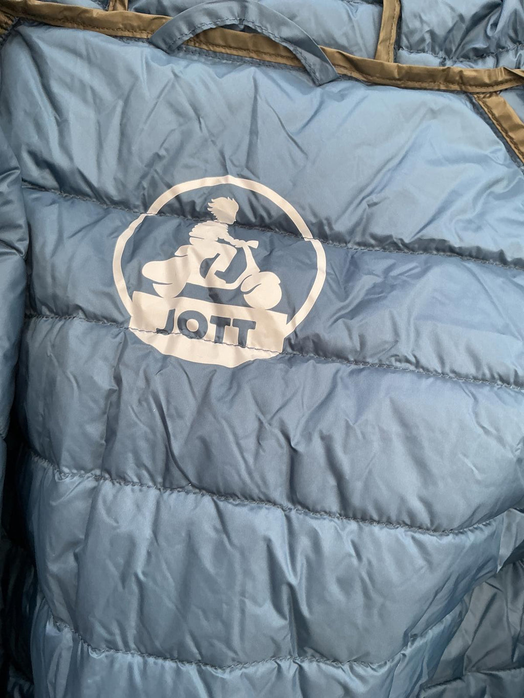 Jott Nico Microlight Packable Hooded Down Jacket Size Regular Small