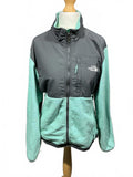 The North Face Women's Fleece Jacket in Mint and Grey