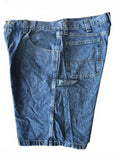 Wrangler Denim Shorts Size Waist 38in. Classic Blue Casual Summer Wear