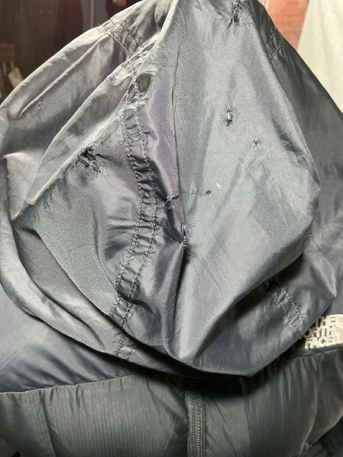 The North Face Black Puffer Men's Jacket with Hood Summit Series