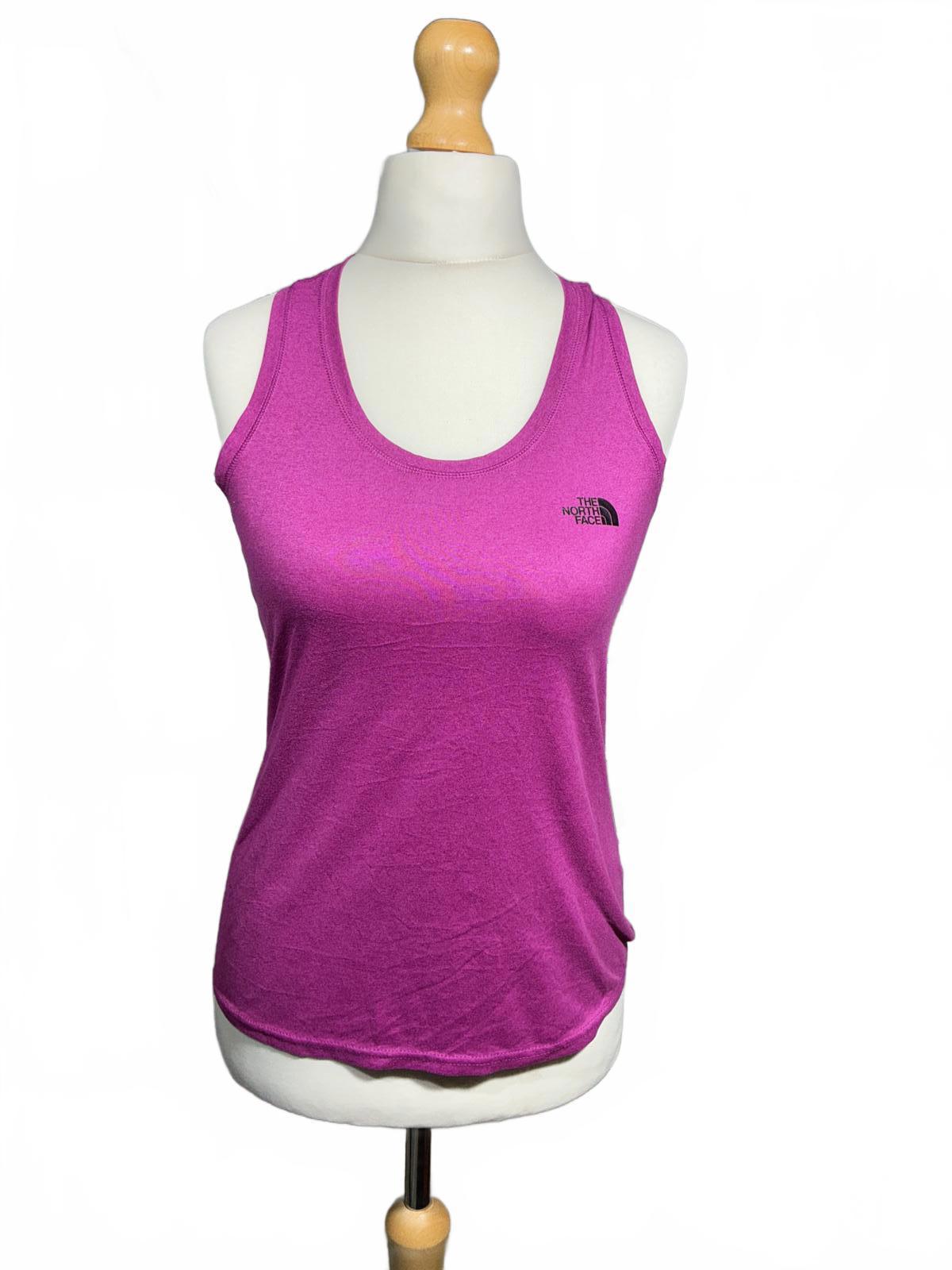 The North Face Women's Pink Racerback Active Tank Top