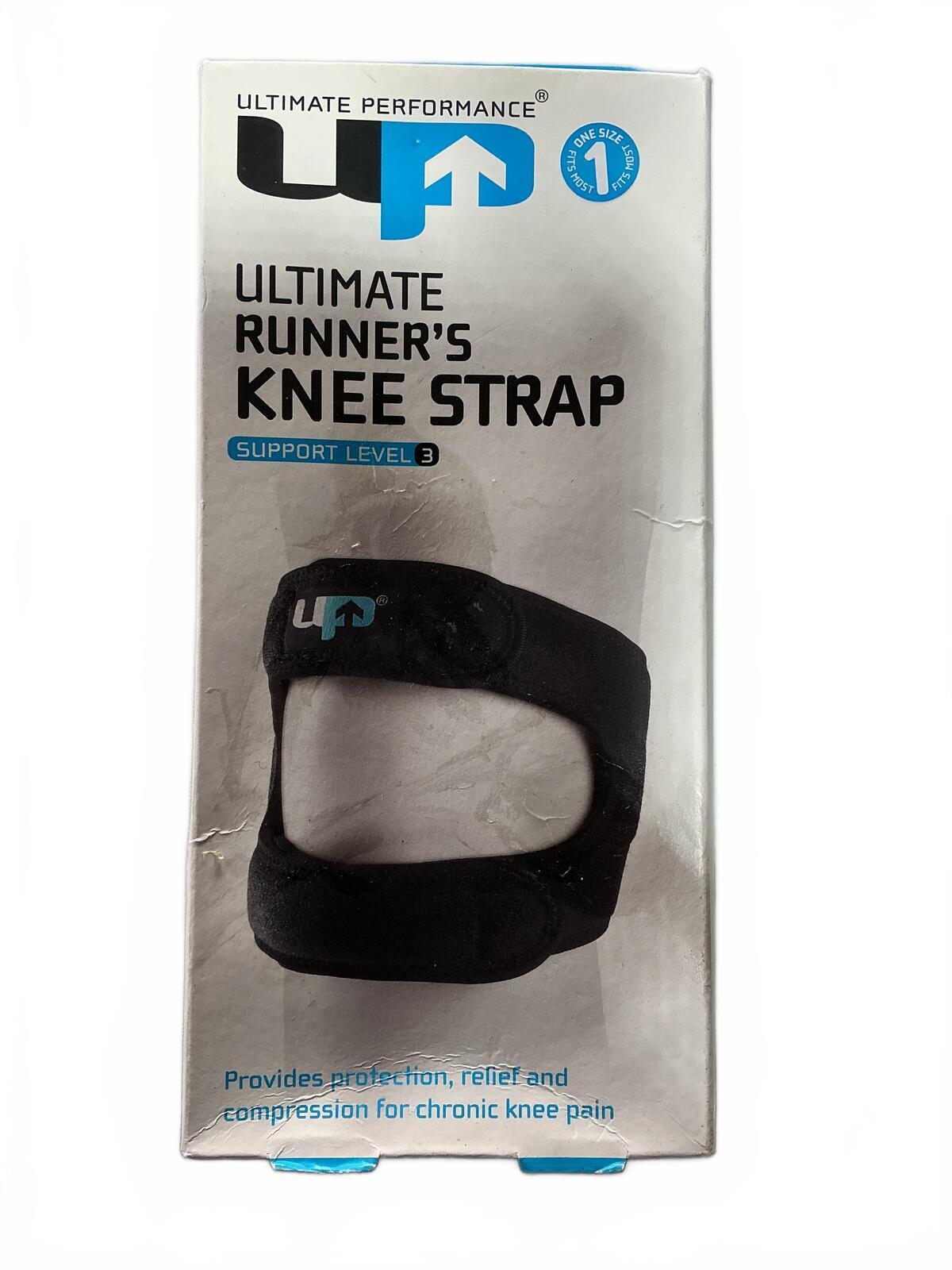 Ultimate Performance Runner's Knee Strap Support Level 3 One Size Fits 12-18"