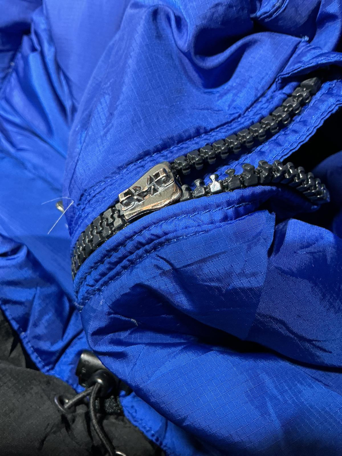 Polo Ralph Lauren Men's Puffer Jacket Full Zip High Collar Blue Good