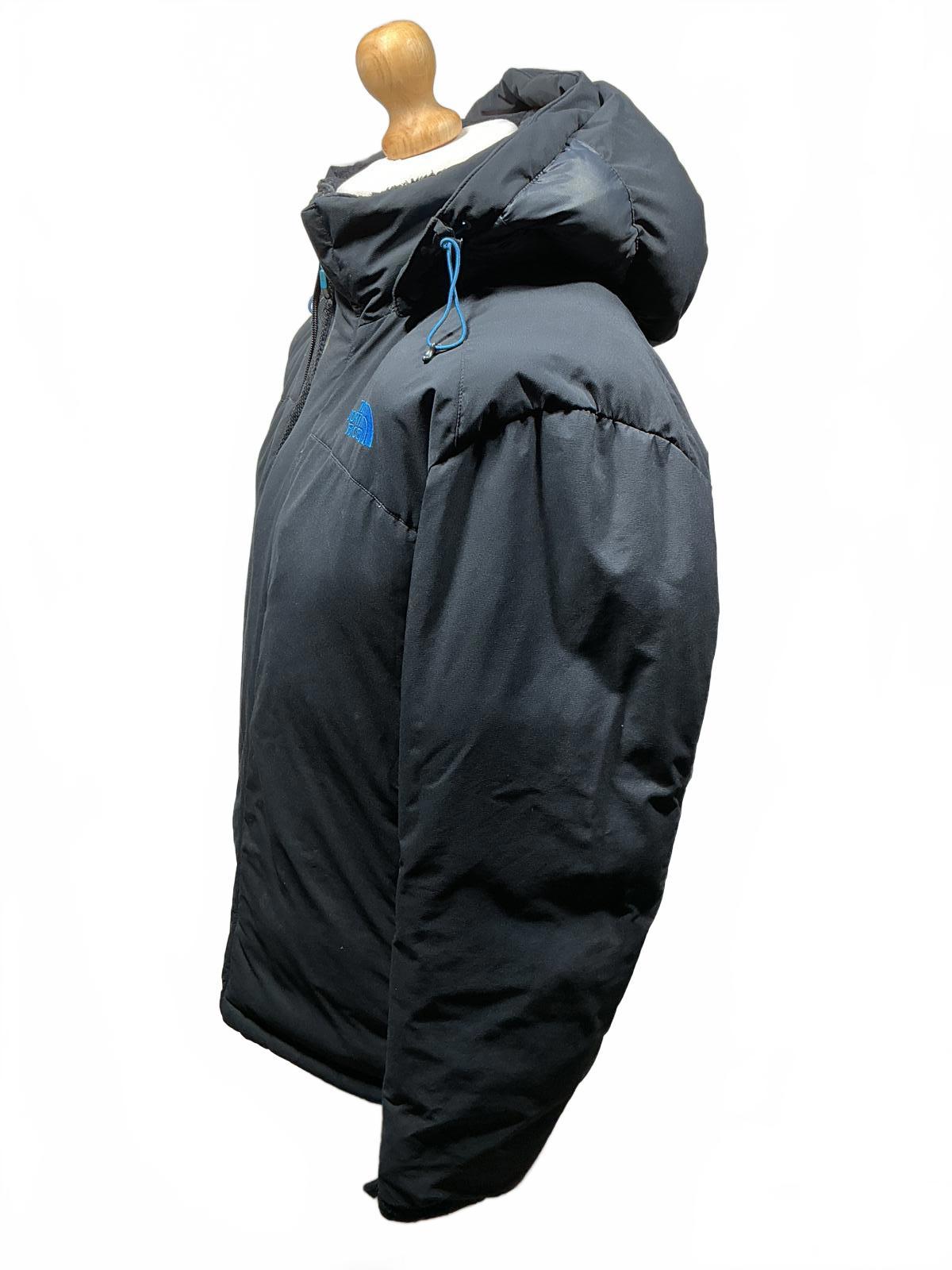 The North Face Men's Black Puffer Jacket with Hood
