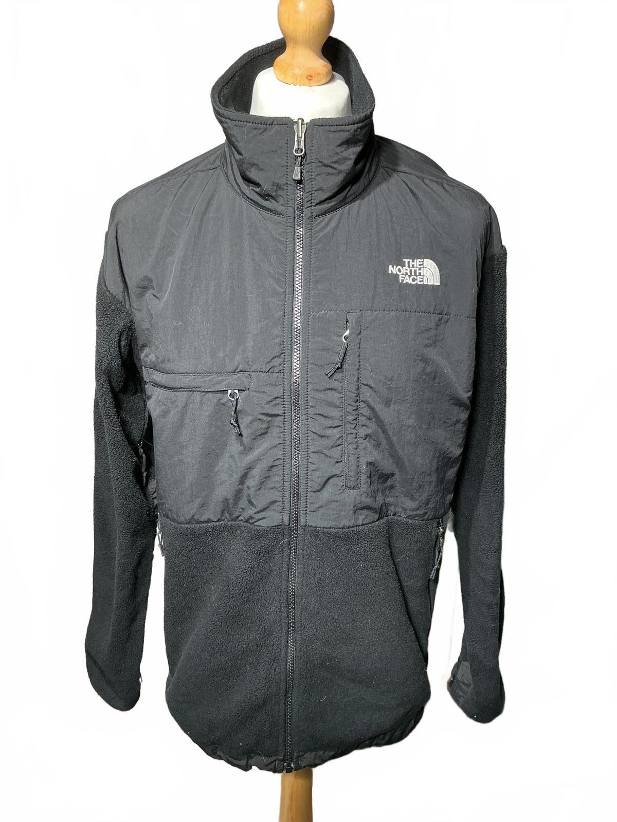 The North Face Men's Black Fleece Jacket with Zip Pockets